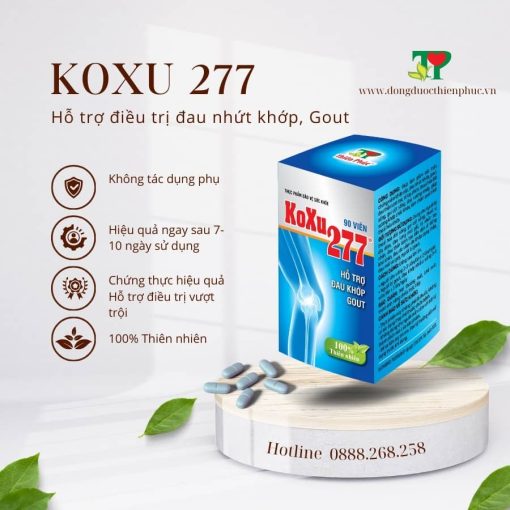 koxu 277 chua đau nhứt xương khớp, gout, thoai hoá khớp20