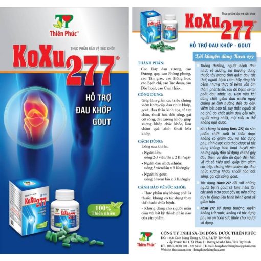 koxu 277 chua dau nhut xuong khop gout thoai hoa khop35